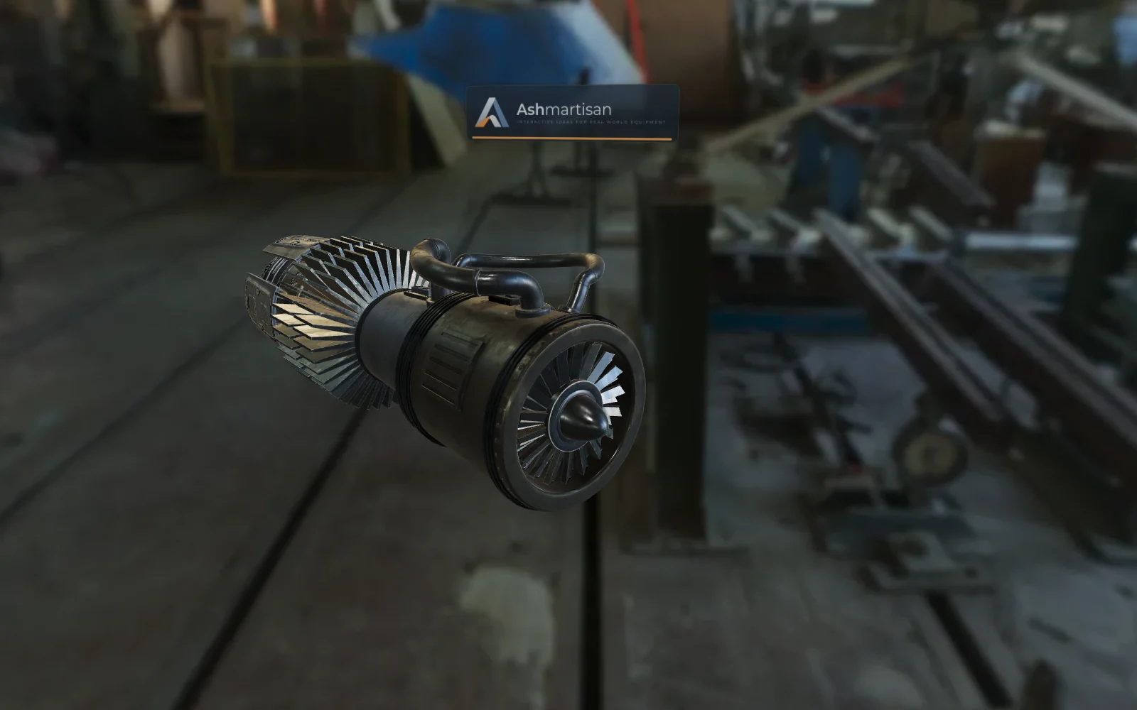 Turbofan Engine: Solid
