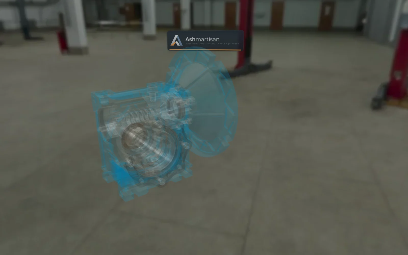 Worm Gear Reducer: X-ray